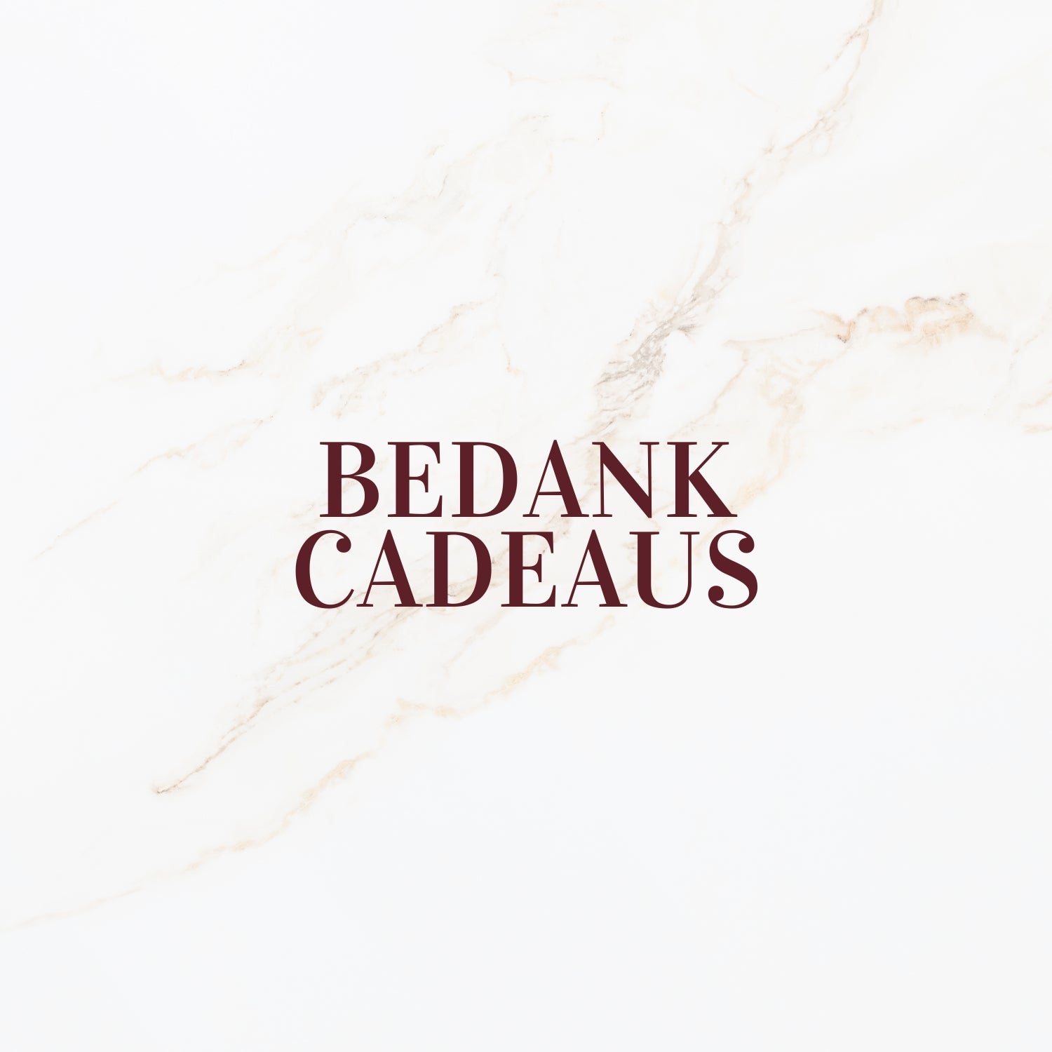 Bedankt Cadeau's