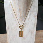 Seyso triple star stainless steel bedeltje uit Design Your Own collectie
