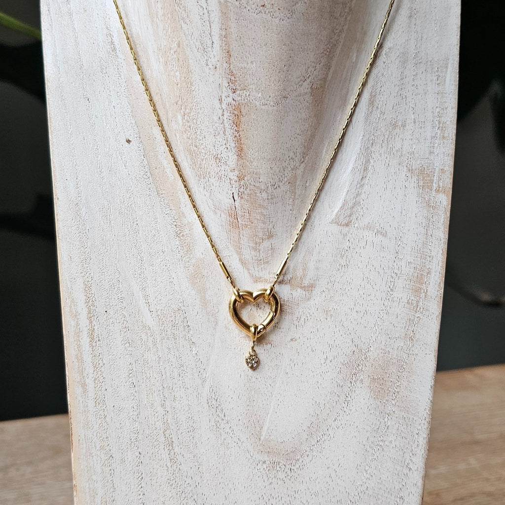 Seyso mini hartje stainless steel bedeltje uit Design Your Own collectie
