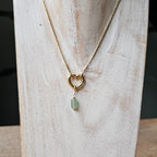 Seyso steen stainless steel bedeltje in meerdere kleuren uit Design Your Own collectie
