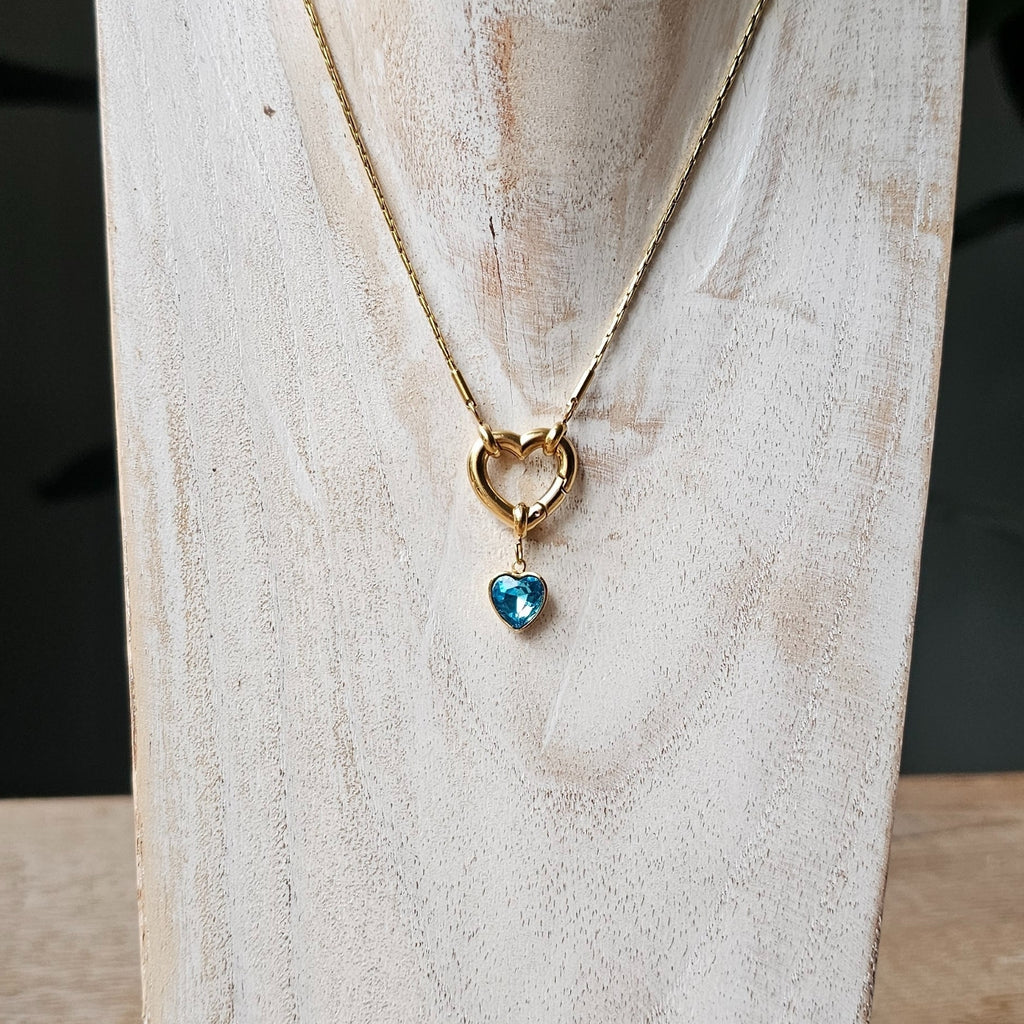 Seyso hart stainless steel bedeltje in meerdere kleuren uit Design Your Own collectie