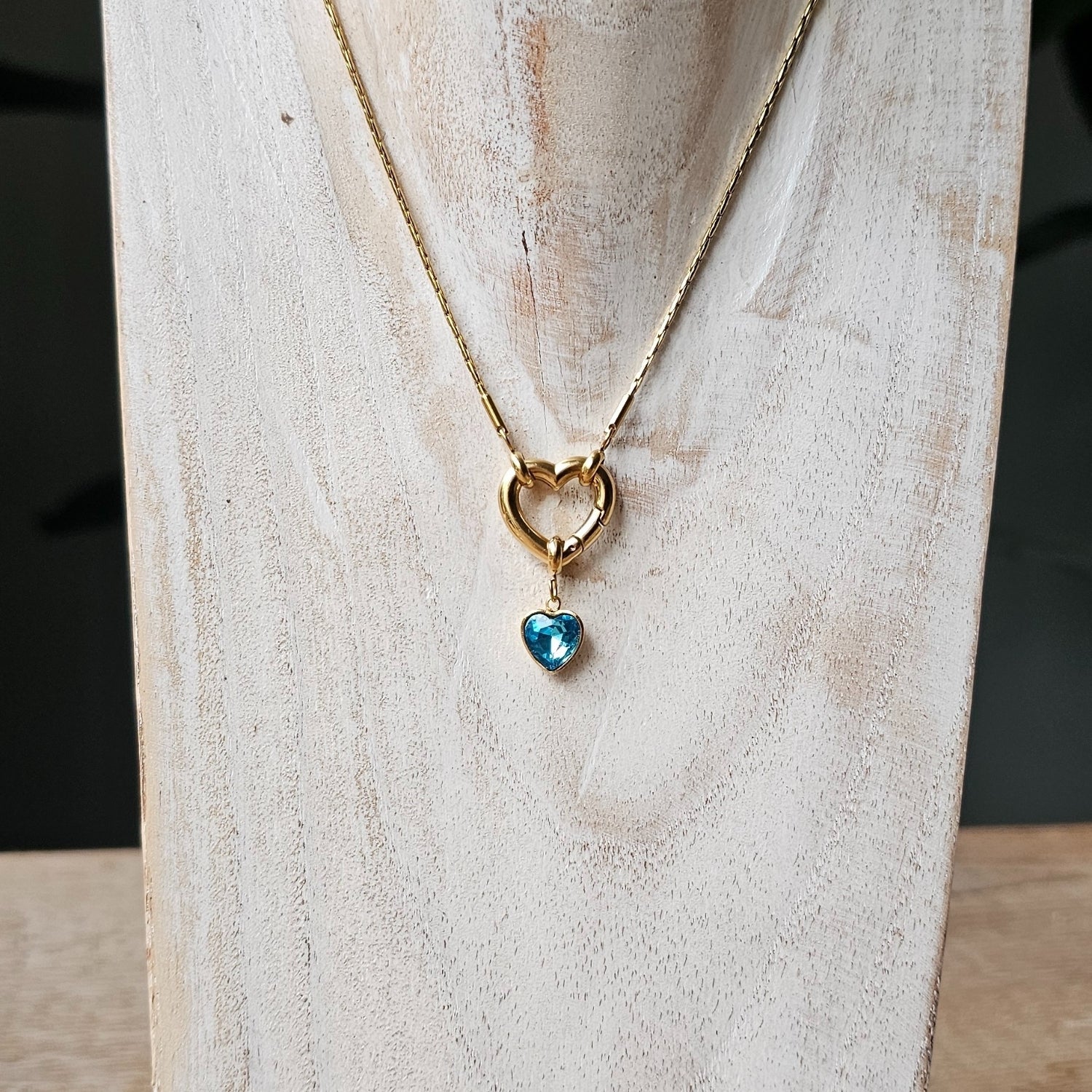 Seyso hart stainless steel bedeltje in meerdere kleuren uit Design Your Own collectie
