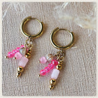 Elara Bead Hoops
