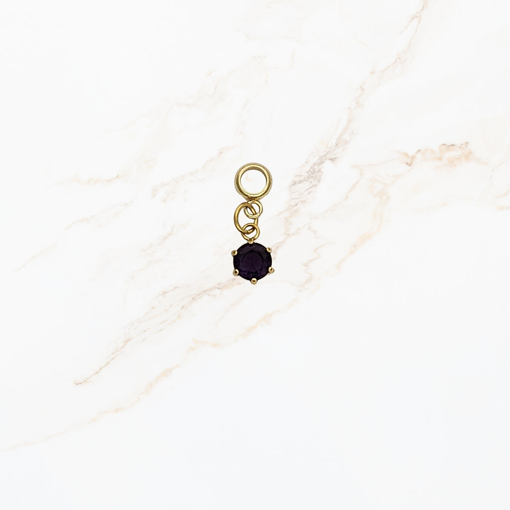 Seyso edelsteen stainless steel bedeltje in meerdere kleuren uit Design Your Own collectie