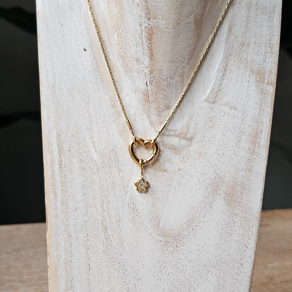 Seyso Shiny Ster stainless steel bedeltje uit Design Your Own collectie