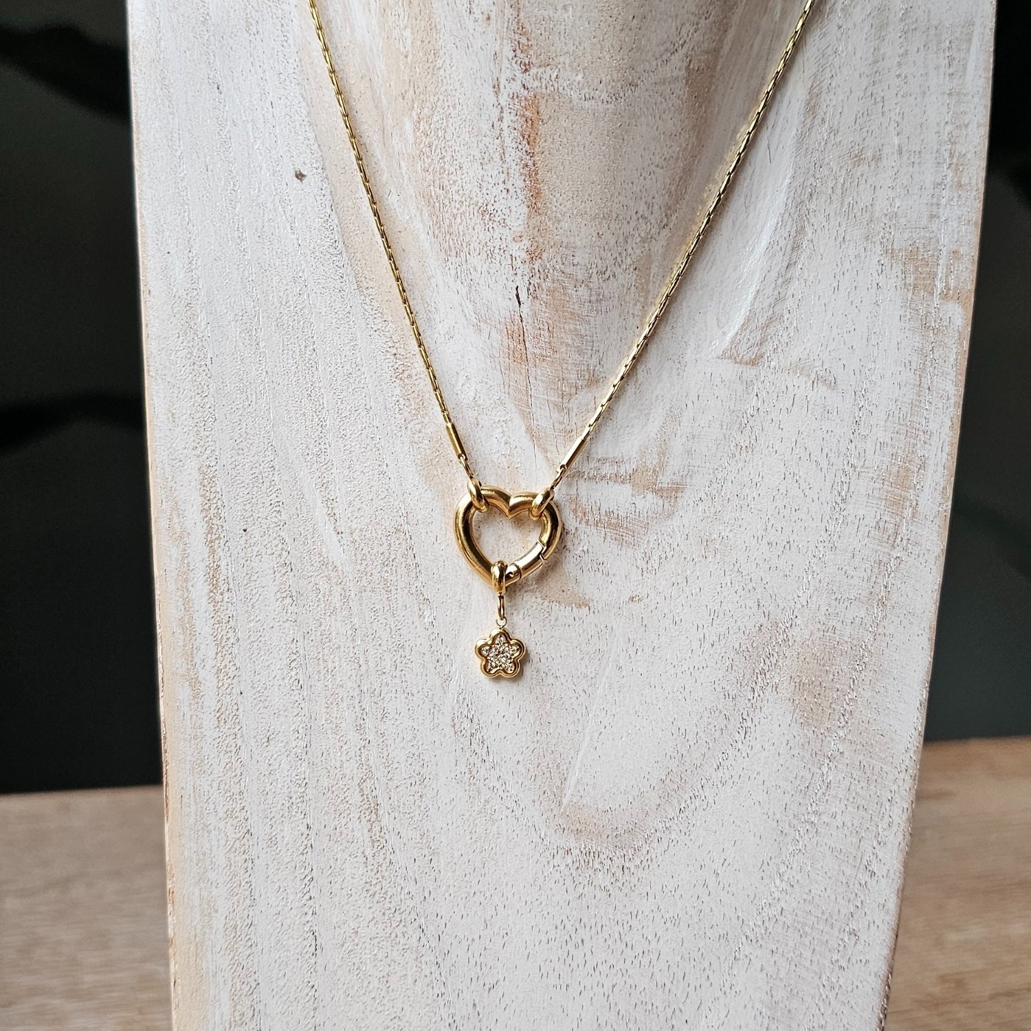 Seyso Shiny Ster stainless steel bedeltje uit Design Your Own collectie