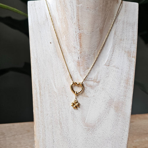 Seyso 4 mini hartjes stainless steel bedeltje uit Design Your Own collectie