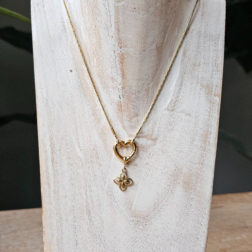 Seyso Clover Ster stainless steel bedeltje uit Design Your Own collectie