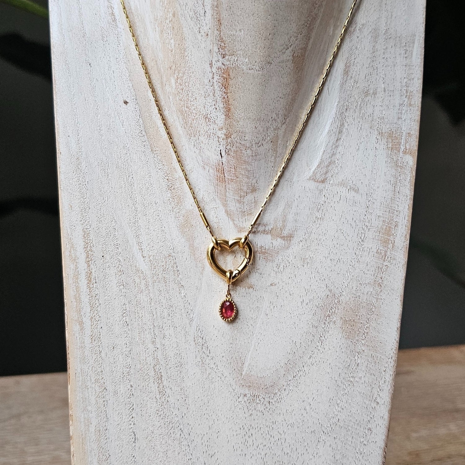 Seyso Lily Roze stainless steel bedeltje uit Design Your Own collectie
