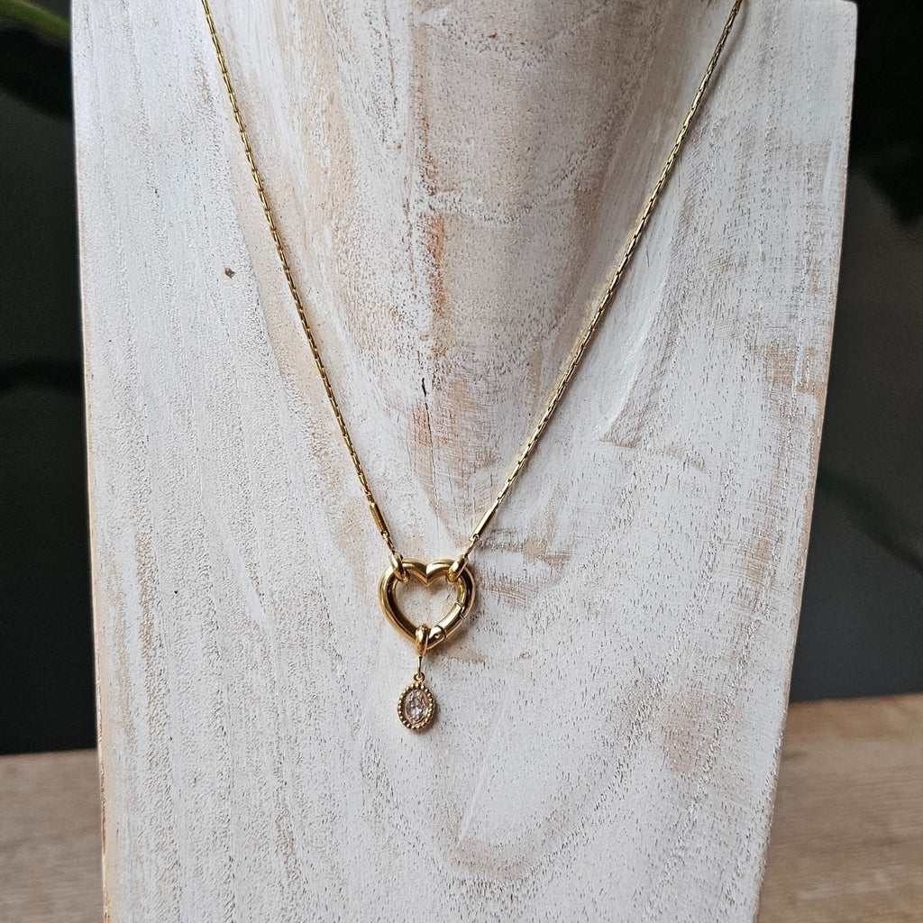 Seyso Lily White stainless steel bedeltje uit Design Your Own collectie