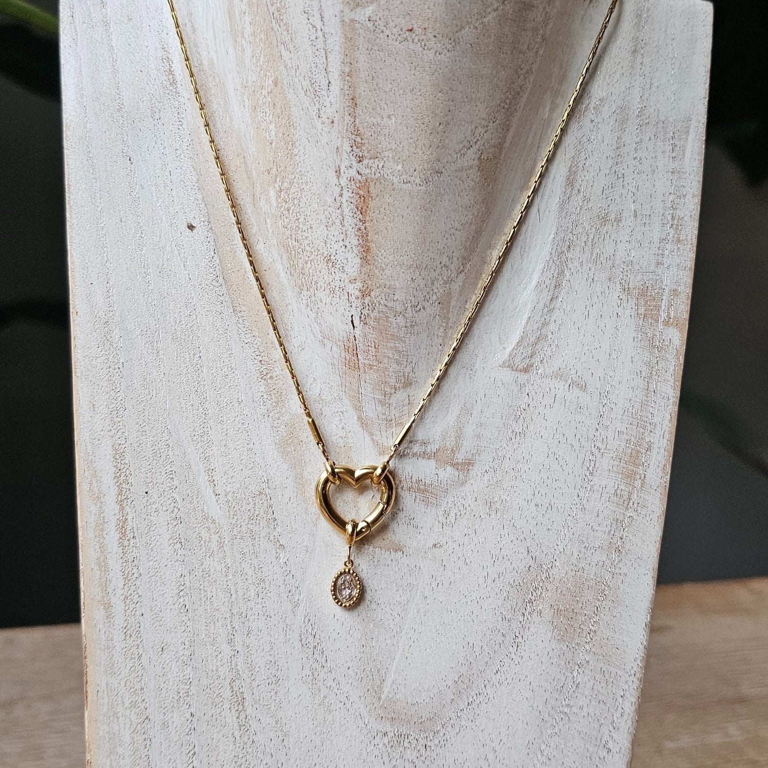 Seyso Lily White stainless steel bedeltje uit Design Your Own collectie