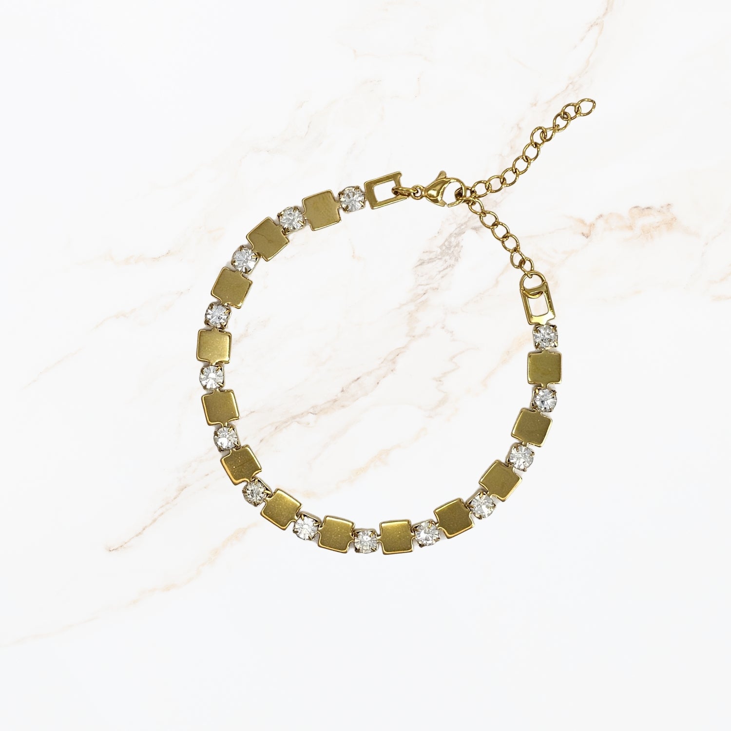 White & Gold – Armband