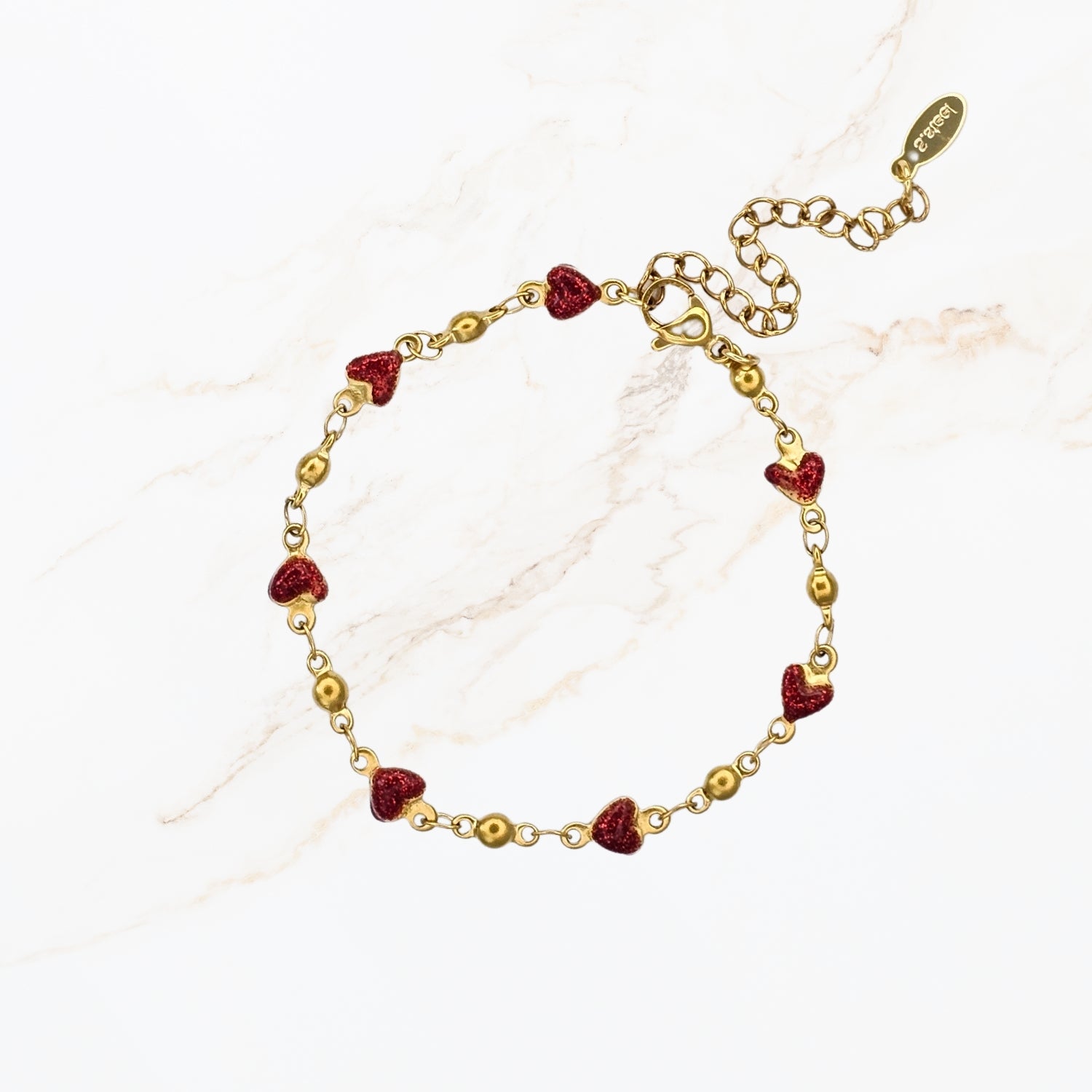 Red Hearts – Armband