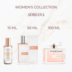 Seyso Yodeyma Adriana dames parfum elegante roze glazen flacon luxe geur