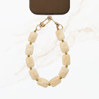 Blush creme kleurige telefookoord