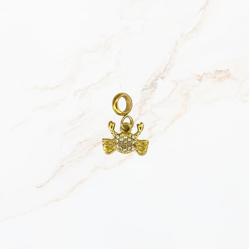 Seyso crab stainless steel bedeltje uit Design Your Own collectie