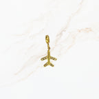 Seyso plane stainless steel bedeltje uit Design Your Own collectie
