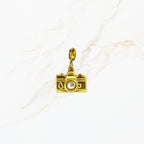 Seyso camera stainless steel bedeltje uit Design Your Own collectie