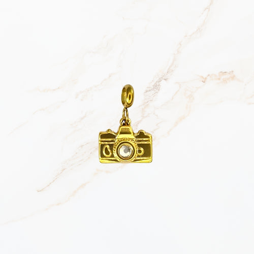 Seyso camera stainless steel bedeltje uit Design Your Own collectie