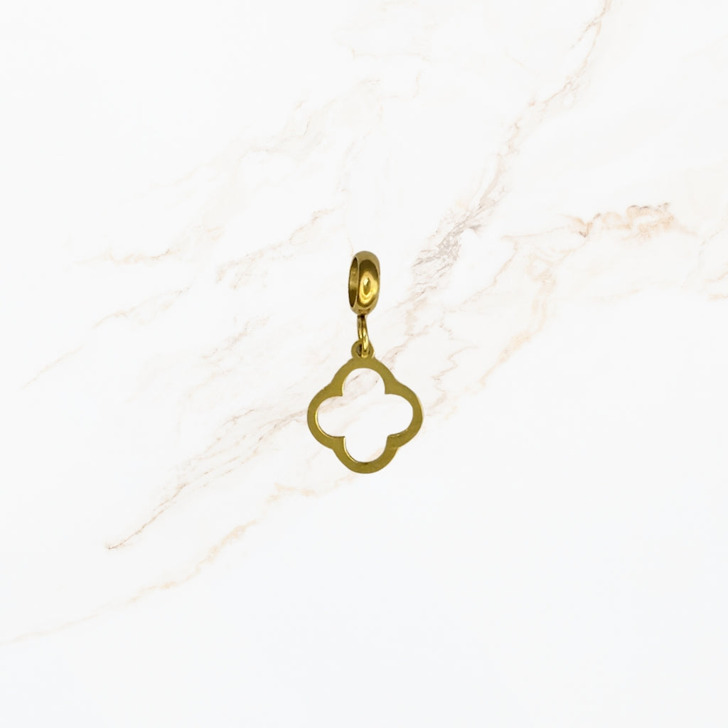 Seyso geluks symbool stainless steel bedeltje uit Design Your Own collectie