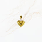 Seyso Hart In Detail stainless steel bedeltje uit Design Your Own collectie