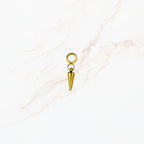 Seyso pendal stainless steel bedeltje in kegelvorm uit Design Your Own collectie