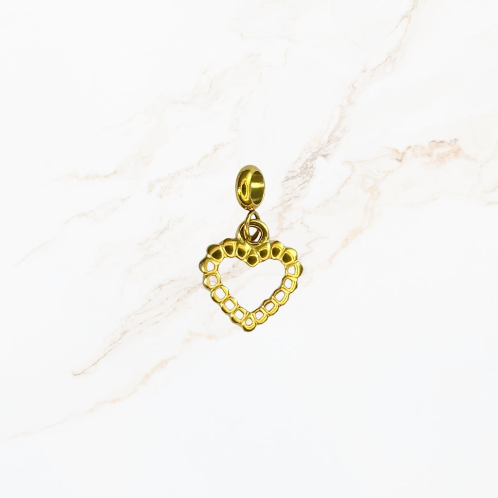 Seyso ring hart stainless steel bedeltje uit Design Your Own collectie
