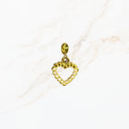 Seyso ring hart stainless steel bedeltje uit Design Your Own collectie
