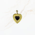 Seyso hartvormig stainless steel bedeltje uit Design Your Own collectie