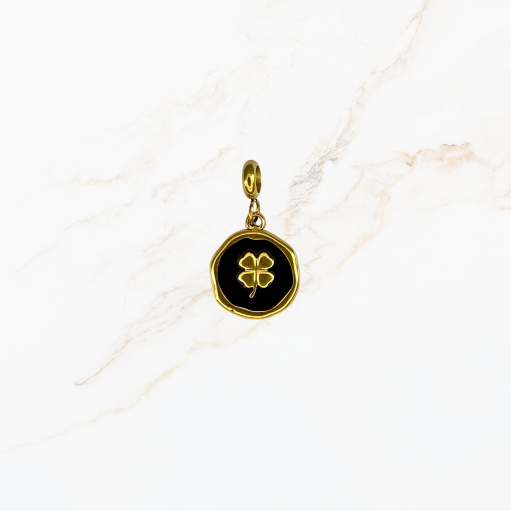 Schwarze Glücksmünze – Glücksbringer