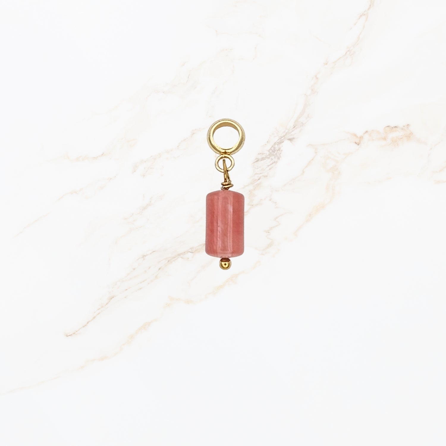 Seyso steen stainless steel bedeltje in meerdere kleuren uit Design Your Own collectie