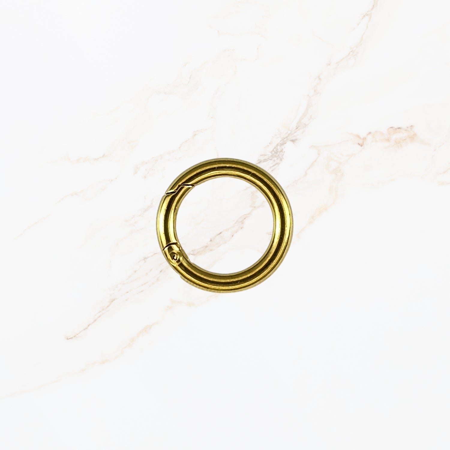 Grote circle connector voor design your own kettingen van stainles steel 