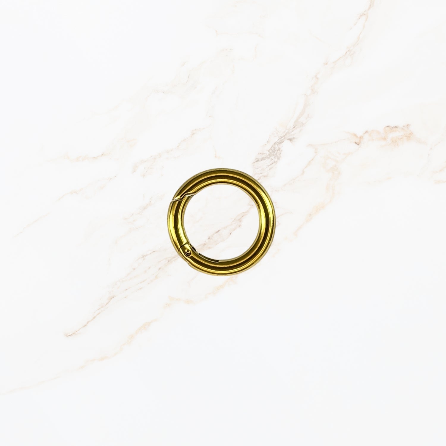 Kleine Circle connector voor design your own kettingen van stainles steel 
