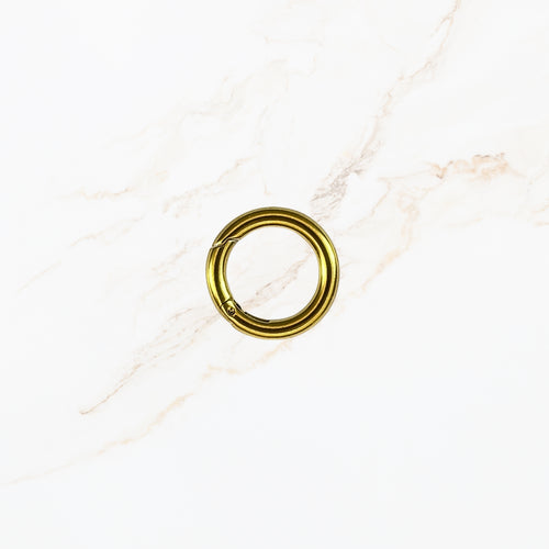 Kleine Circle connector voor design your own kettingen van stainles steel 