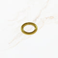 Ovale connector voor design your own kettingen van stainles steel 