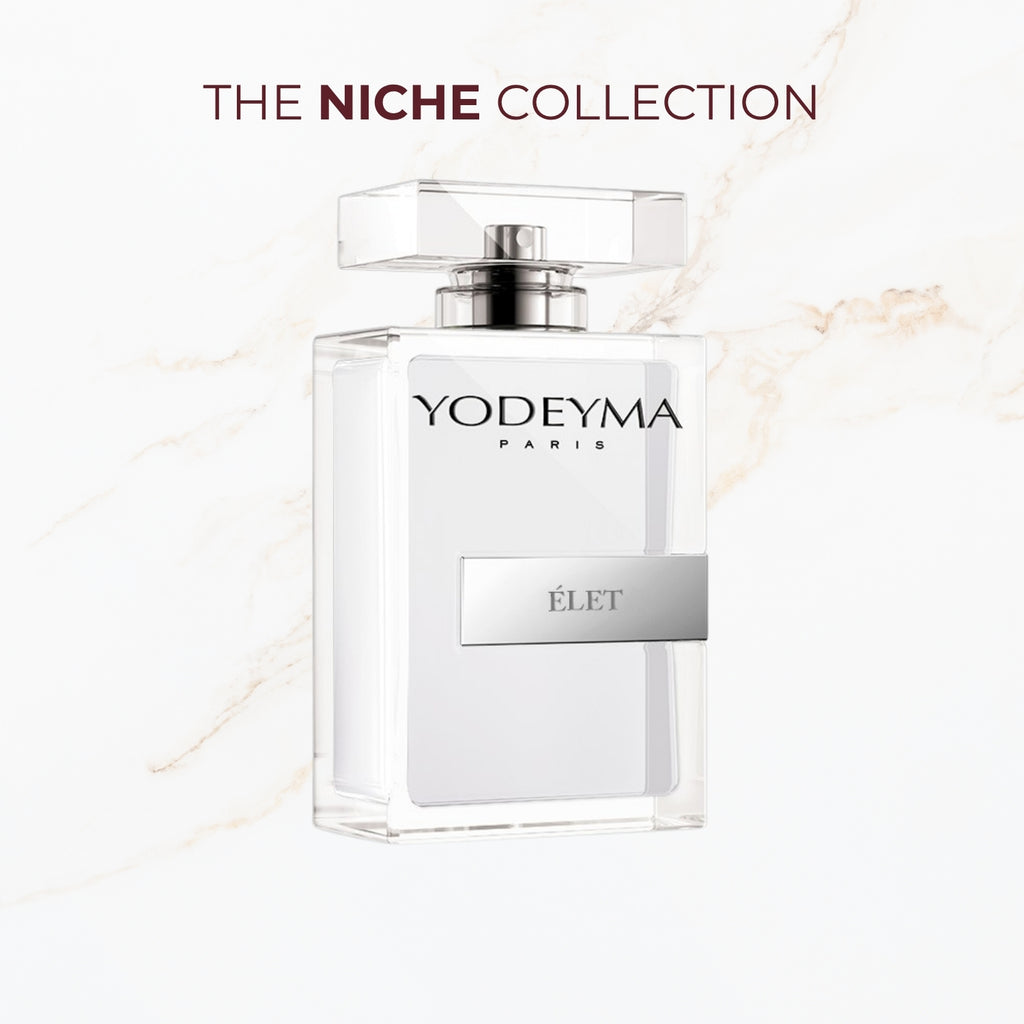 Seyso Yodeyma Elet parfum fles klassiek luxe design