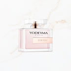 Seyso Yodeyma For You parfum dames zachte bloemige luxe geur verkrijgbaar in 15 ml 50 ml en 100 ml elegante glazen flacon roze tint