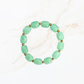 Groene kralen armband
