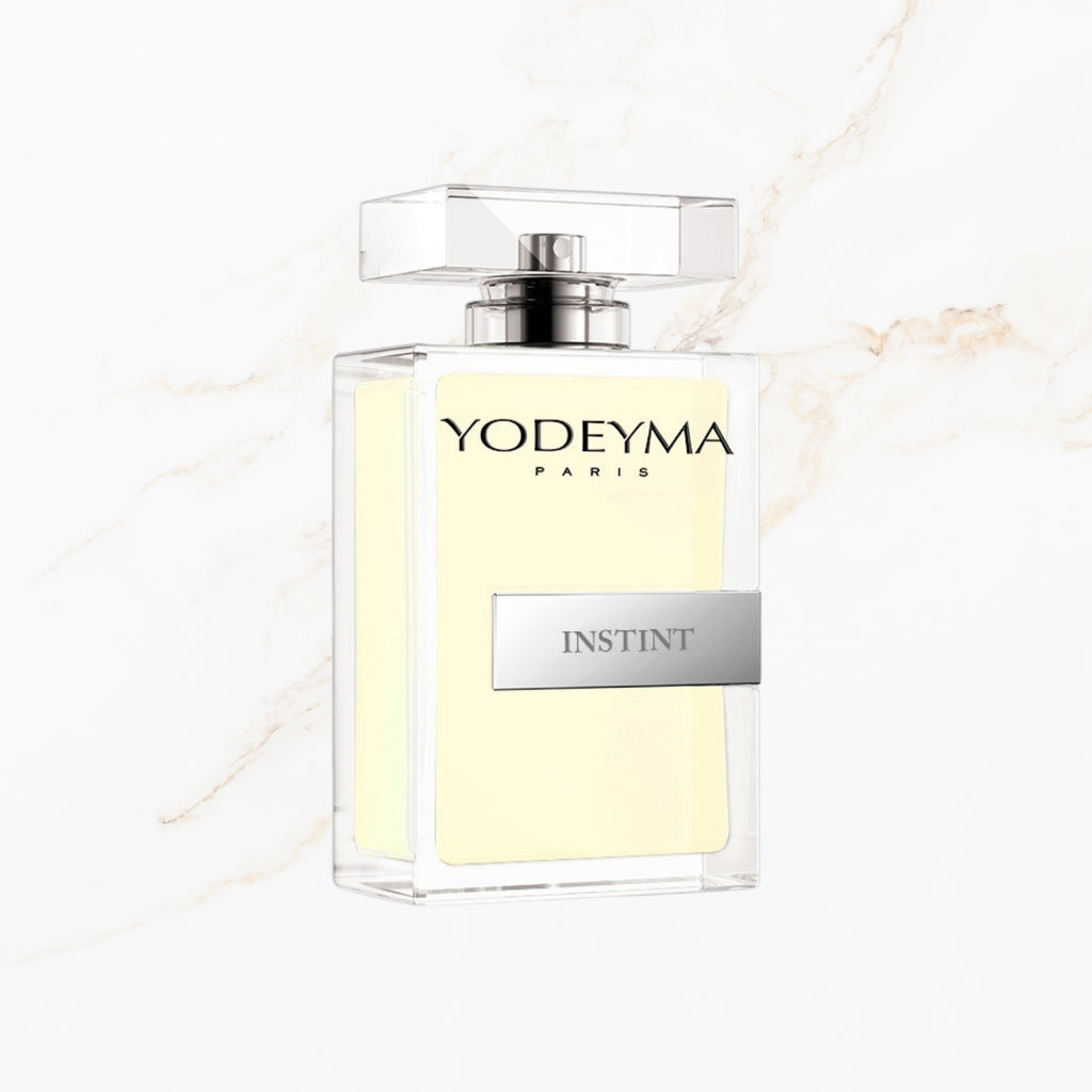 Seyso Yodeyma Instint parfum fles stoer elegant design