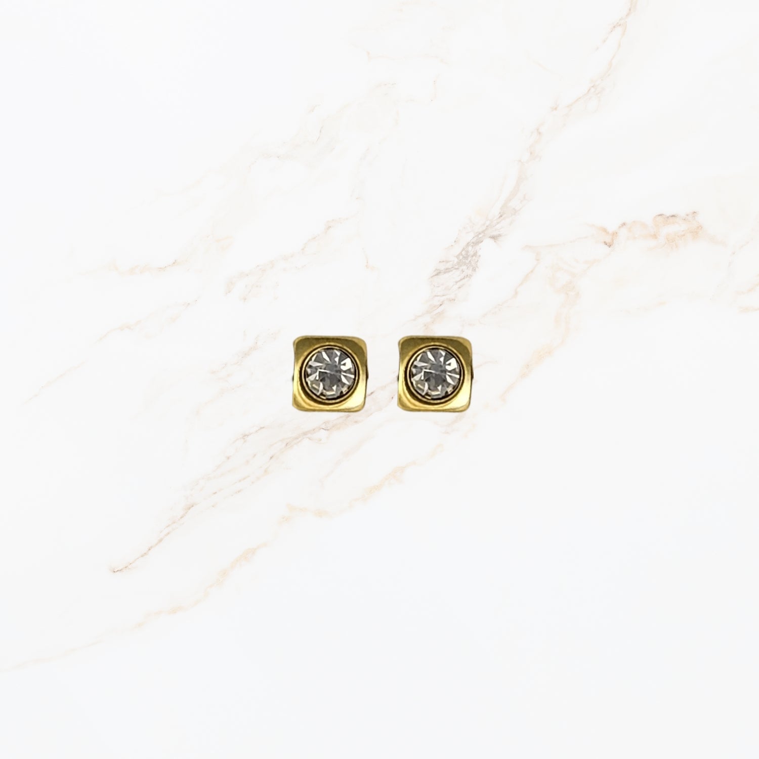 Crystal Square – Oorbel