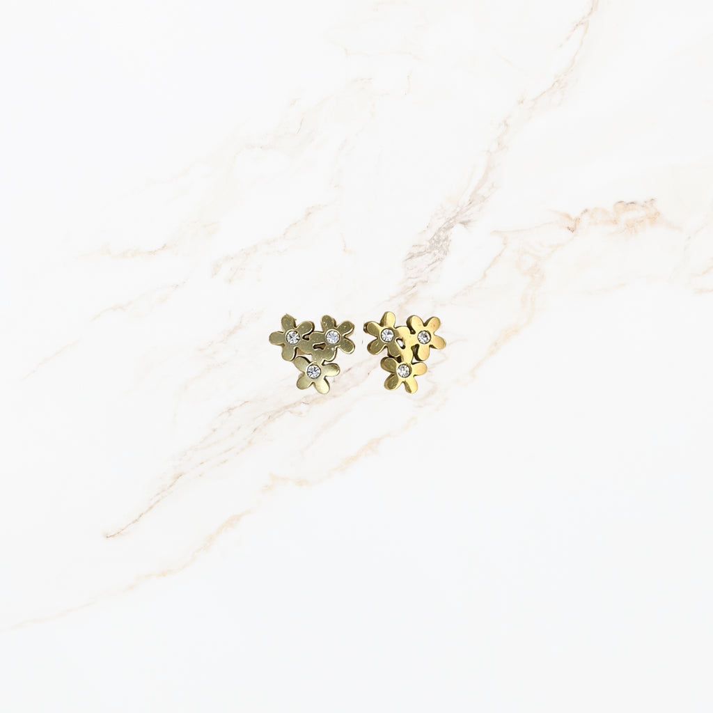 Floral Trio – Oorbel