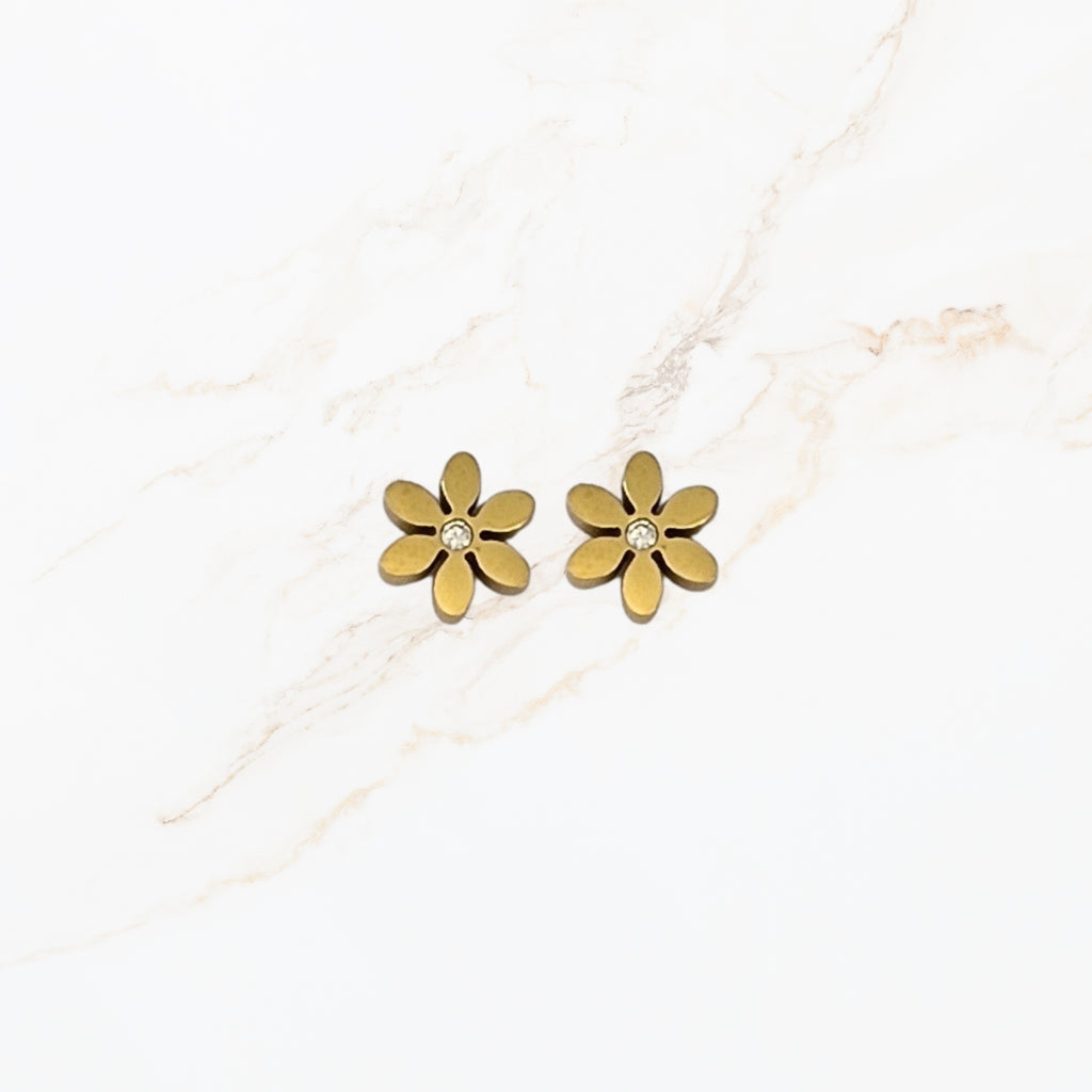 Golden Blossom – Oorbel