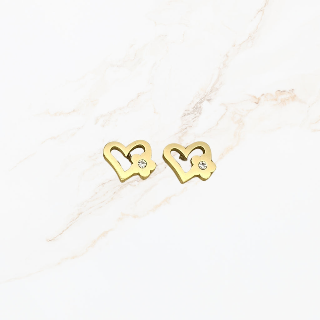 Heart Bloom – Oorbel