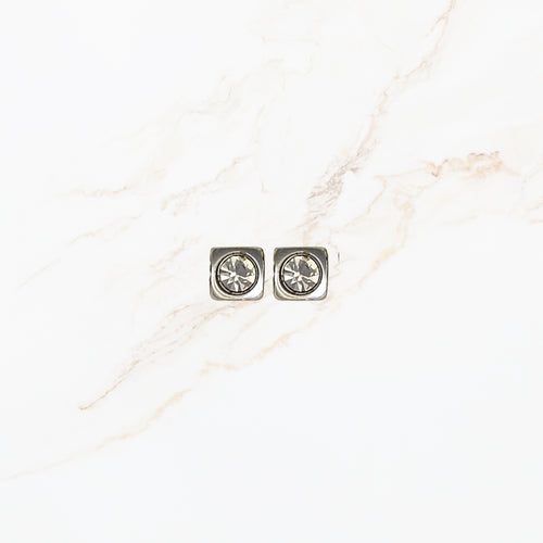 Crystal Square – Oorbel