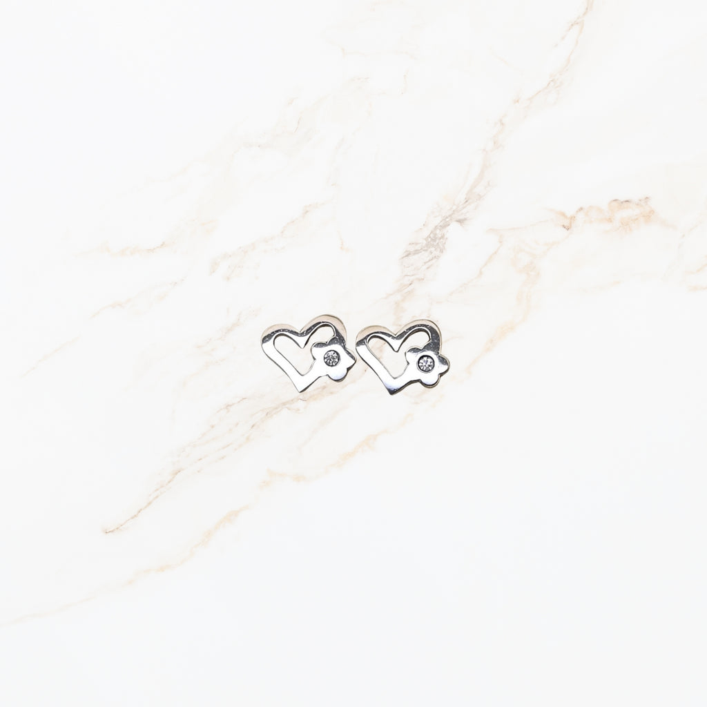 Heart Bloom – Oorbel