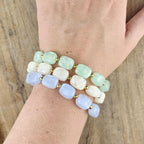 Groene kralen armband