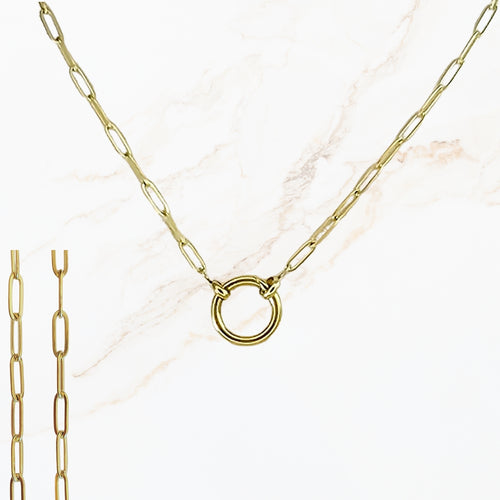Stainless steel design your own ketting waarbij je zelf de lengte kiest, een connector toevoegt en meerdere bedels combineert tot een persoonlijk sieraad