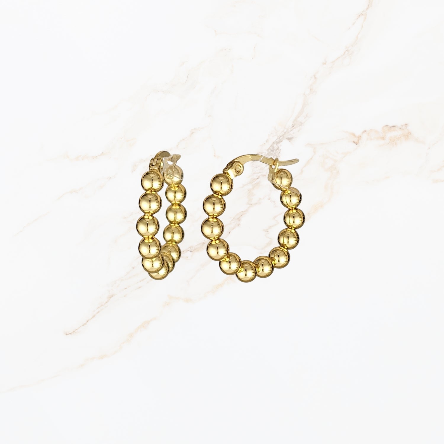 Kralenring – Oorbel