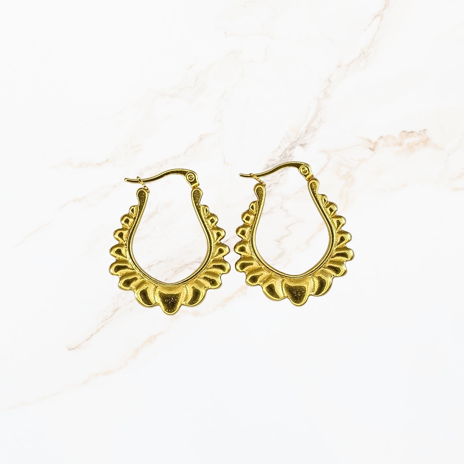 Gouden Knopjes - Oorbel