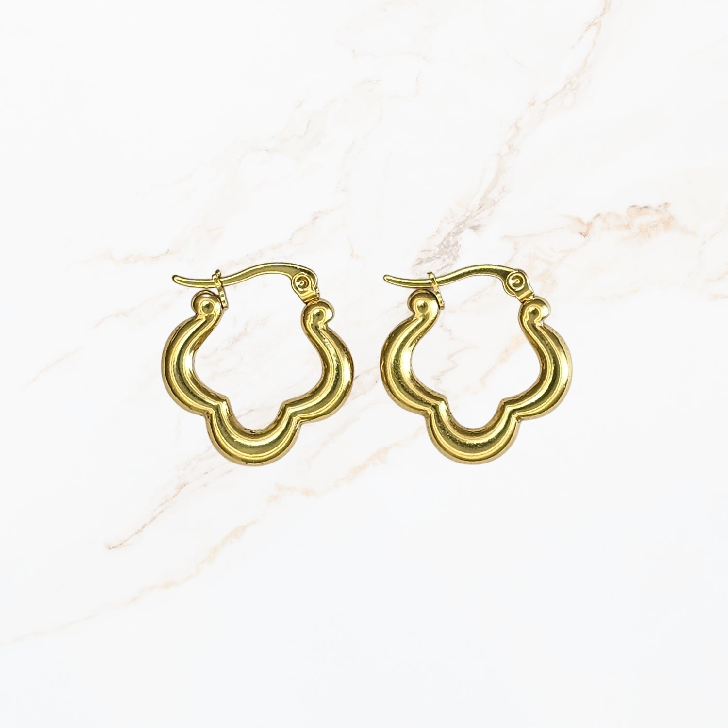 Elara Soft Wave Hoops